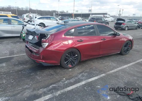 2018 Chevrolet Malibu Lt из США, поврежденный, VIN 1G1ZD5ST2JF286358